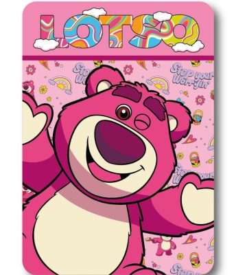 Disney Játékháború Lotso polár takaró 100x140cm