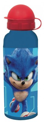 Sonic a sündisznó Speed alumínium kulacs ivókupakkal 520 ml