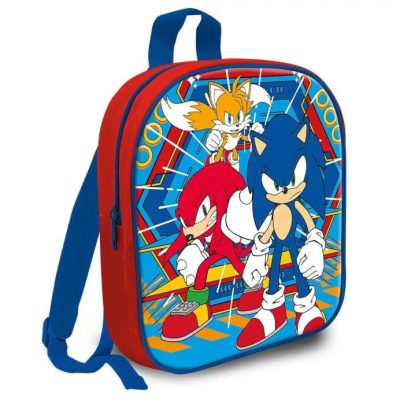 Sonic a sündisznó Action hátizsák, táska 29 cm