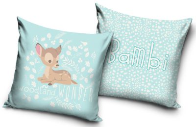 Disney Bambi Woodland párnahuzat 40x40 cm Velúr