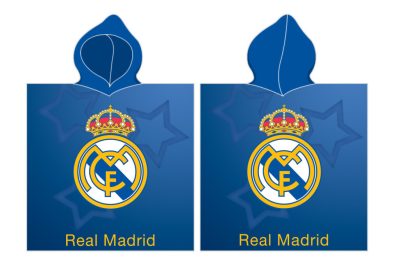 Real Madrid Star strand törölköző poncsó 55x110 cm (Fast Dry)