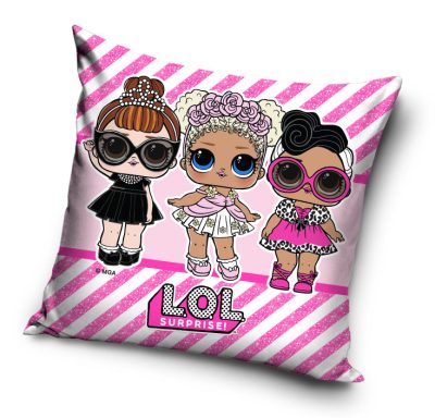 LOL Surprise Pop Queens párna, díszpárna 40 x 40 cm
