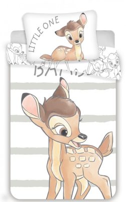 Disney Bambi Little One gyerek, ovis ágyneműhuzat 100×135cm, 40×60 cm