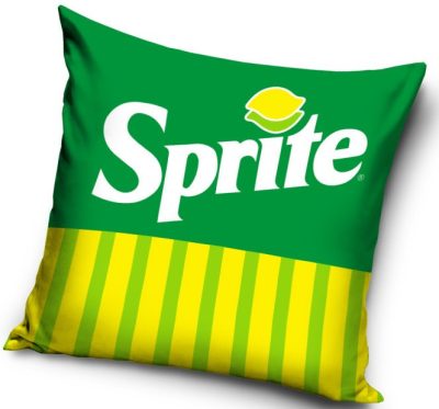 Sprite Green párnahuzat 40x40 cm