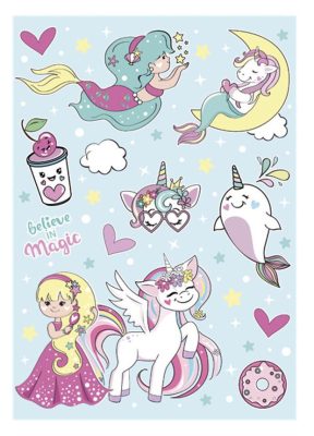 Unikornis Believe in Magic A/4 gumis mappa