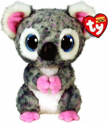 BOOS plüss figura KARLI, 15 cm - szürke koala 