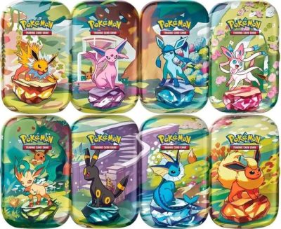 Pokémon TCG SV8.5 Mini Tin gyűjtői fémdoboz