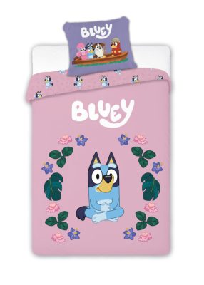 Bluey Blossom gyerek, ovis ágyneműhuzat 100×135cm, 40×60 cm