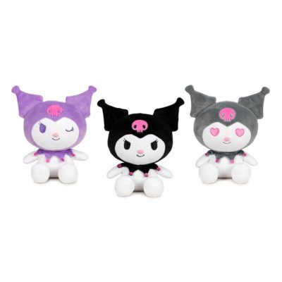 Hello Kitty Kuromi plüssfigura 16 cm - 1db