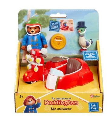 The Adventures of Paddington Paddington motor és oldalkocsi játékszett