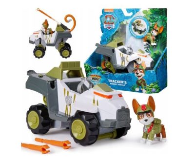 Mancs Őrjárat Jungle Pups Tracker majmos jármű