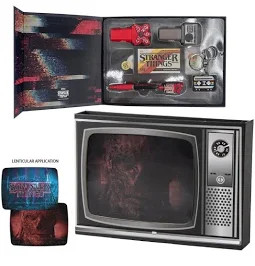 Stranger Things 4 részes Írószerkészlet (toll+filcek+kulcstartó)