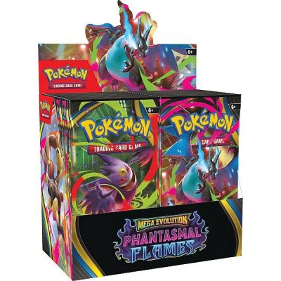 Pokémon TCG: ME02 Phantasmal Flames – Booster Box (gyári fóliás)