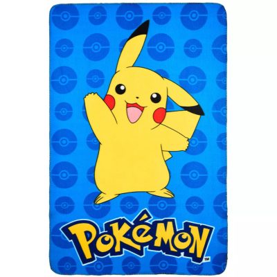 Pokémon Wave polár takaró 100x150cm