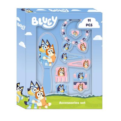 Bluey Happy Vibes hajkiegészítő szett 11 db-os