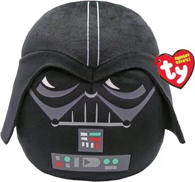 Ty Squishy Beanies párna alakú plüss figura Star Wars DARTH VADER, 22 cm
