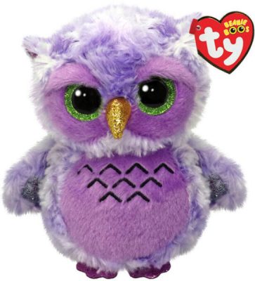 BOOS plüss figura OWLIVIA, 15 cm - lilabagoly