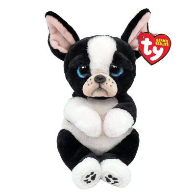 Ty Beanie Bellies plüss figura TINK, 15 cm - fekete/fehérkutya