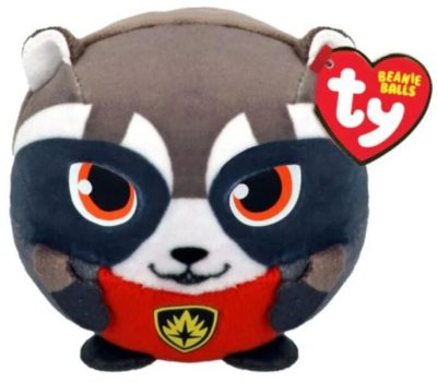 Ty Beanie Bouncers pattogó plüss figura Marvel - ROCKET