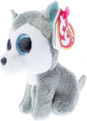 BOOS plüss figura SLUSH, Clip 8,5 cm - husky 