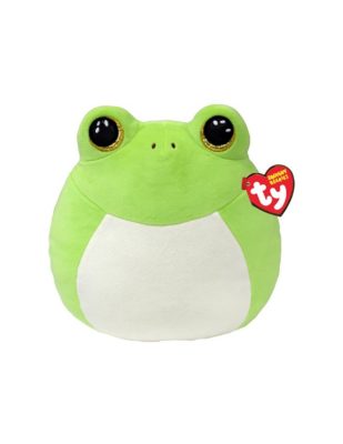 Ty Squishy Beanies párna alakú plüss figura SNAPPER, 22 cm - béka