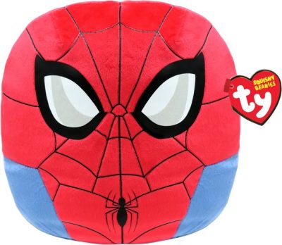 Ty Squishy Beanies párna alakú plüss figura Marvel SPIDERMAN, 22 cm