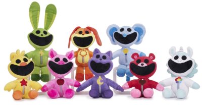 Poppy Playtime Critters plüss figura 34 cm - többféle - 1 darab