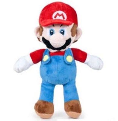 Super Mario Mario plüssfigura 30 cm klasszikus mesehős