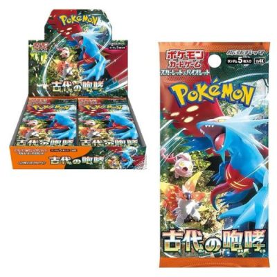 Pokémon Ancient Roar japán kiadás booster csomag