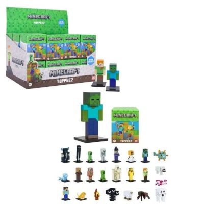 Minecraft 3D toppes figura vakcsomag meglepetés karakter