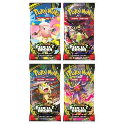 Pokémon TCG Mega Evolution Perfect Order booster csomag