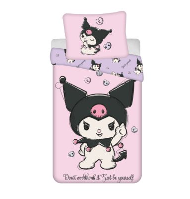 Hello Kitty Kuromi Be Yourself ágyneműhuzat 140×200cm, 70×90 cm