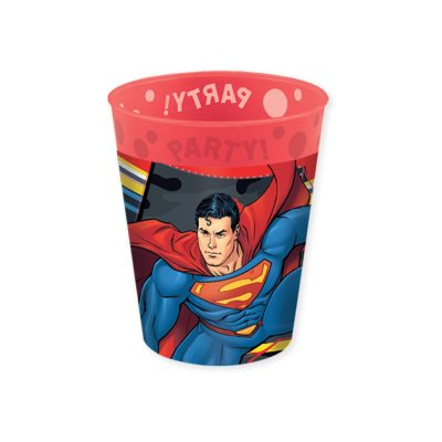 Superman Krypton micro prémium műanyag pohár szett 4 db-os 250 ml