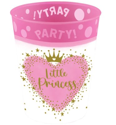 Hercegnők Little Princess micro prémium műanyag pohár szett 4 db-os 250 ml