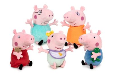 Peppa malac család plüss 1db véletlenszerű (20 cm)