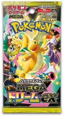 Pokémon Mega Dream Booster japán kártyacsomag