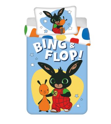 Bing Flop gyerek, ovis ágyneműhuzat 100×135cm, 40×60 cm