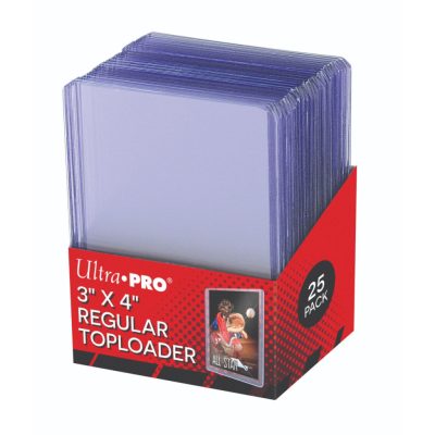 Toploader 3x4 Super Clear kártyavédő 25 db