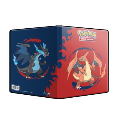 Pokémon Mega Charizard X és Y 4 zsebes kártya portfolio