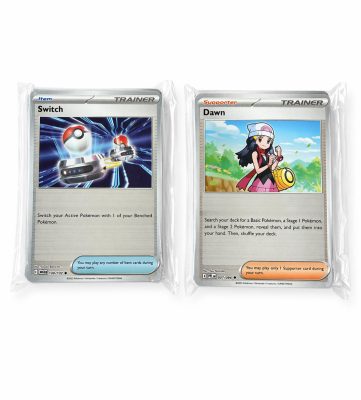 50 darabos Pokémon kártya csomag: 15 trainer (5 holo / reverse holo)