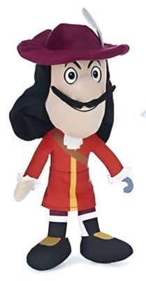Hook kapitány plüssfigura 30 cm Disney Peter Pan