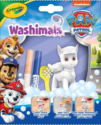 Crayola Washimals: Mancs Őrjárat figura - Chase