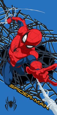 Pókember Web Hero fürdőlepedő, strand törölköző 70x140cm (Fast Dry)