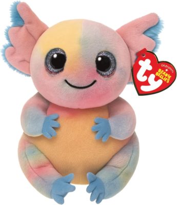 Ty Beanie Bellies plüss figura LOXIE, 15 cm - axolotl 