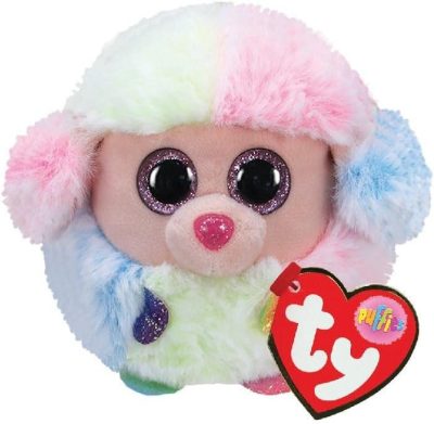 Ty Beanie Balls plüss figura RAINBOW - színes pudli