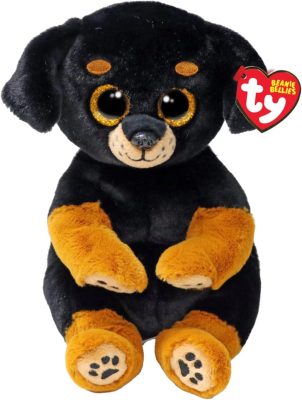 Ty Beanie Bellies plüss figura RANDI, 15 cm - Rottweiler