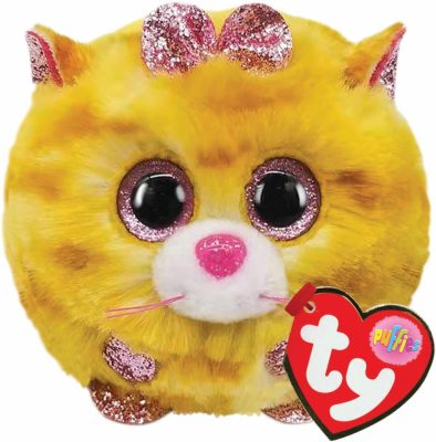 Ty Beanie Balls Tabitha sárga macska plüssfigura