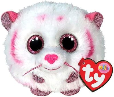 Ty Beanie Balls Tabor rózsaszín-fehér tigris plüssfigura