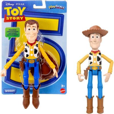 Toy Story 5 Woody mozgatható akciófigura 18 cm