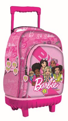 Barbie Dream Squad prémium gurulós iskolatáska, táska 44 cm